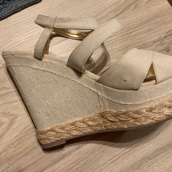 Brand New Just Fab Wedge Sandals. - Picture 6 of 6